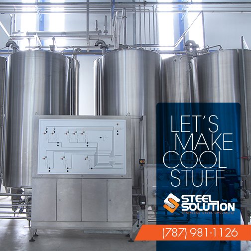 SteelSolutionPR's tweet image. Just tell us your specifications, we build it for you. Call us today 787-981-1126 #SteelSolution #StainlessSteel