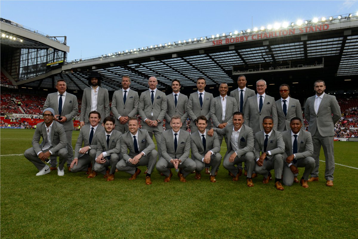 Tonight's #SoccerAid2016 squads - it's England v the Rest of the World!
