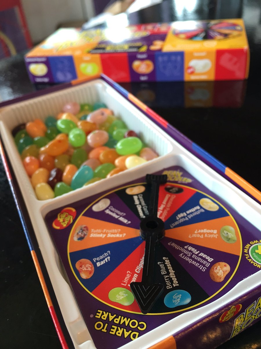 ScrummyAfters's tweet photo. Are you brave enough to play #BeanBoozled? https://t.co/ZAmp5CyhnH