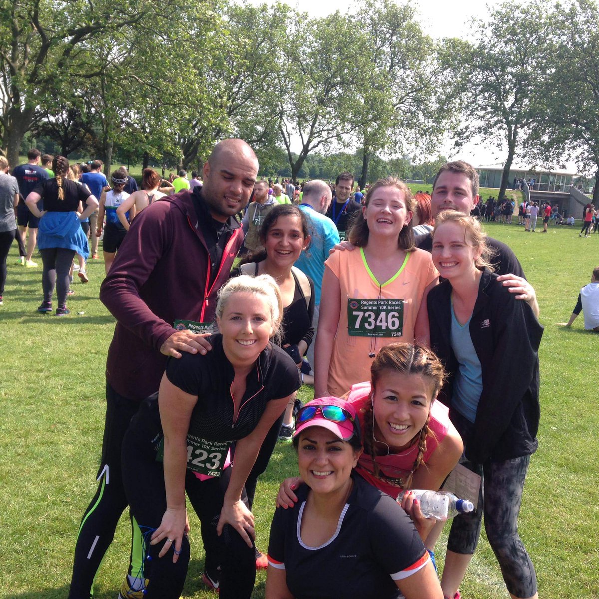 Bahar_BB's tweet photo. Well done @GeeksLtd  charity club team, we ran 10K at Regent's park to support #unchr UN Refugees https://t.co/nSAbo6btIX