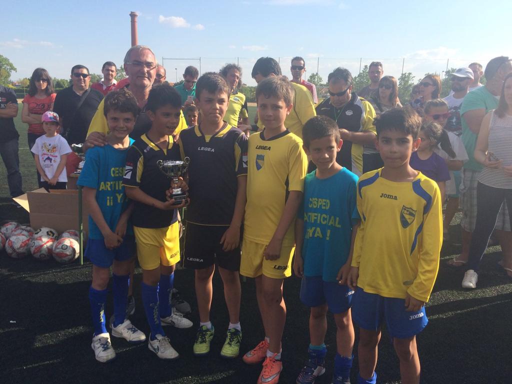 En el Torneo Categoría Alevín Grupo B el Cuarto Clasificado fue el CD Tudela: