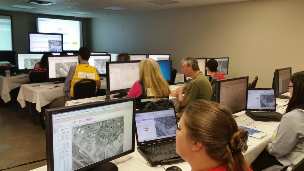 EmergMgt's tweet photo. EOC exercise dry run at #wcdm2016 @wcdm https://t.co/Ne54yICwX2