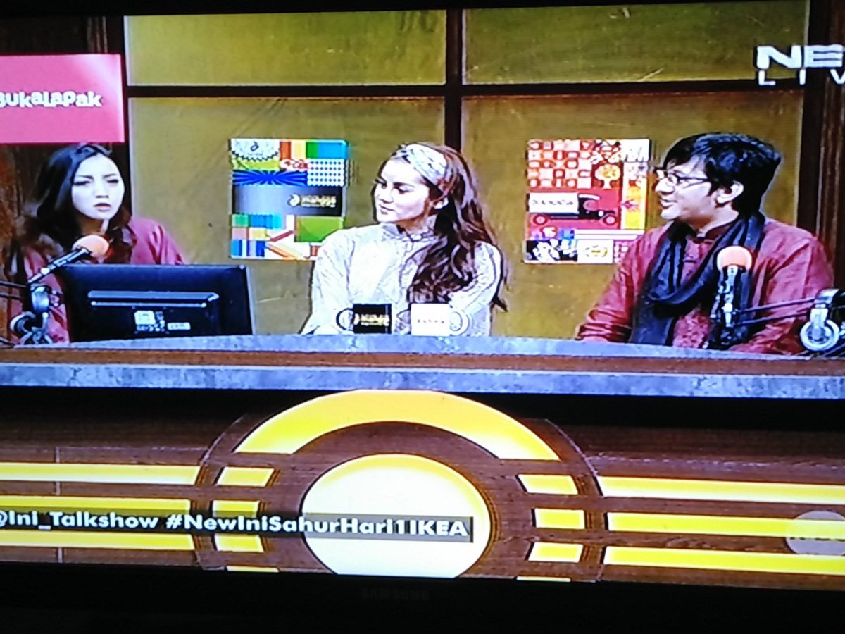 UlhaqProgrammer's tweet image. Alhamdulillah sahur prtma, ditemani lg kehadiran @Ini_Talkshow hmmm 
#NewIniSahurHari1IKEA