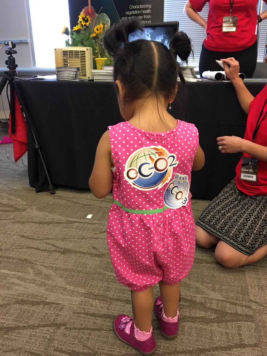 She loves sticker! #ExploreJPL
