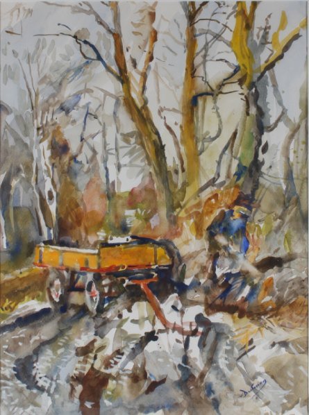 ploeg_co's tweet image. Prachtig aquarel van Erasmus Bernard van Dulmen Krumpelmann