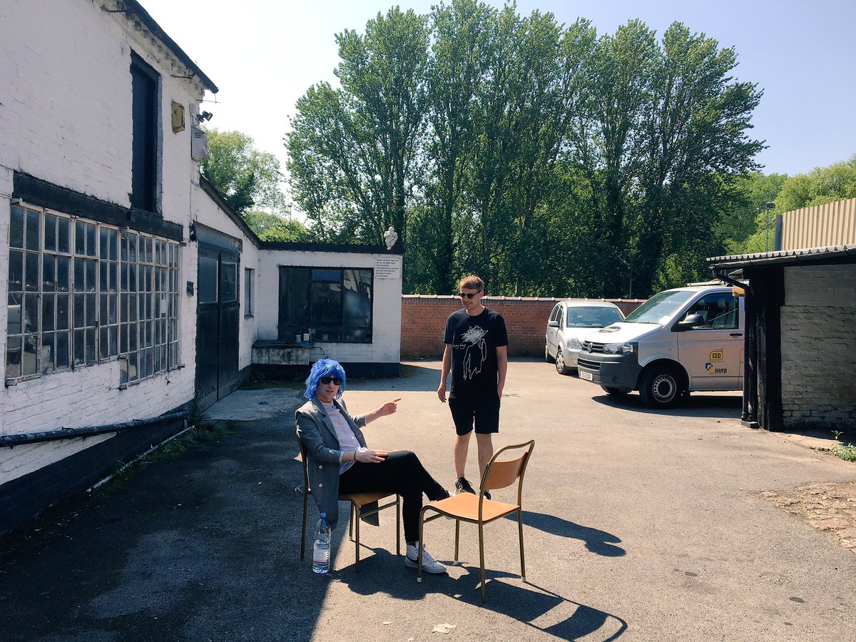 Fantastic video shoot today with <a href="/RollingVision/">Rolling Vision</a> ! Here we are making important visual decisions 🎶🎶