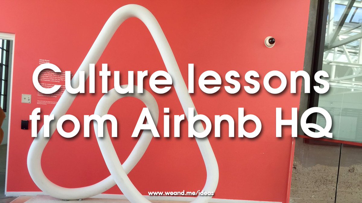 "4 Culture Lessons from Airbnb HQ" by <a href="/ChadLittlefield/">Chad Littlefield</a> on <a href="/LinkedIn/">LinkedIn</a> bit.ly/1O9tSq8