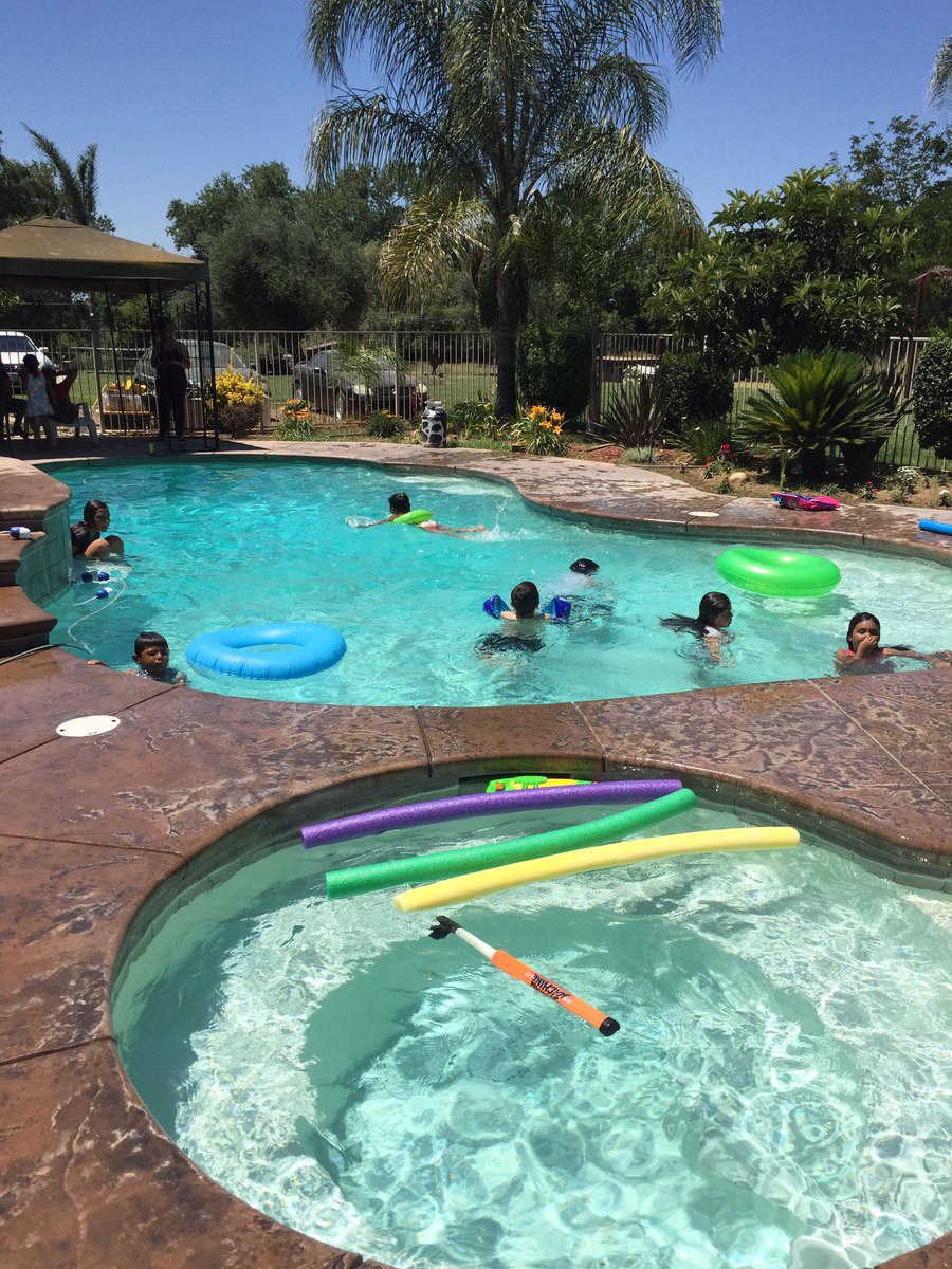 Come get your pupusas all day. $2 each or a dozen for $20. Kids can swim! 2325 Poland Rd. Modesto, CA #SUSC