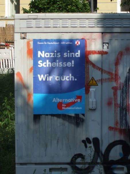 #Harburg schöner machen! #NoNazisHH #NoAfD