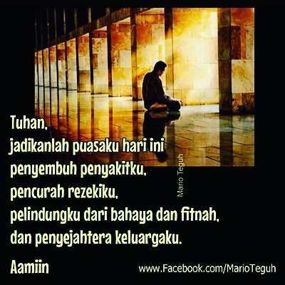 Yathz hidayat (@yathz1286) on Twitter photo "<a href="/marioteguh/">Mario Teguh</a>: Katakanlah Aamiin atau Retweet, jika doa berpuasa ini adalah doa Anda juga hari ini. Love you! ☺☺☺ " "<a href="/marioteguh/">Mario Teguh</a>: Katakanlah Aamiin atau Retweet, jika doa berpuasa ini adalah doa Anda juga hari ini. Love you! ☺☺☺ "