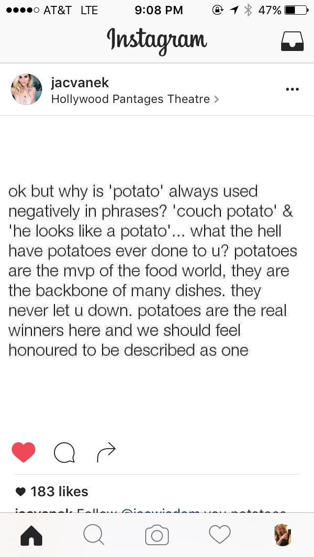 #potatoes