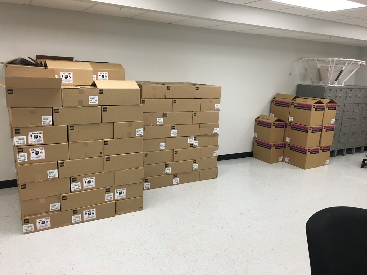 Some Legos came in today for our Air-Force fundraiser. This will take some time to prepare. STEM Education Inbound!