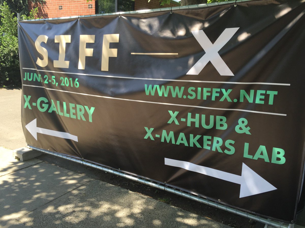Btonskifilms's tweet photo. Catchin' last couple hours of @SIFFx2016 gallery; what a weekend! #360VR #VR #STIFFestival https://t.co/oizb85gCD2 https://t.co/9zBFXi2F2j