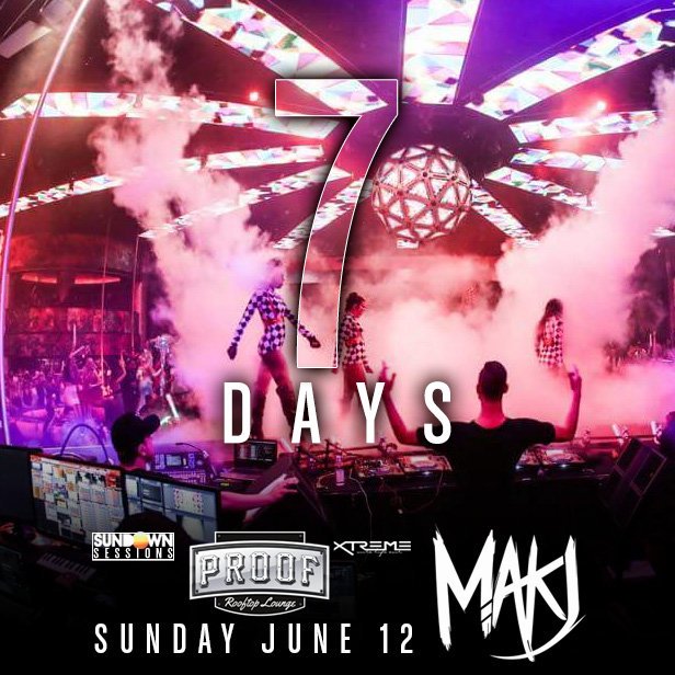 GeorgeSalas's tweet photo. #Houston RT PlZ | @MAKJ in exactly 1 Week! Secure your entry 2day: 
https://t.co/8Ty0UzHE1z @Proofrooftop @PoeJunior https://t.co/HUmYICzVt8