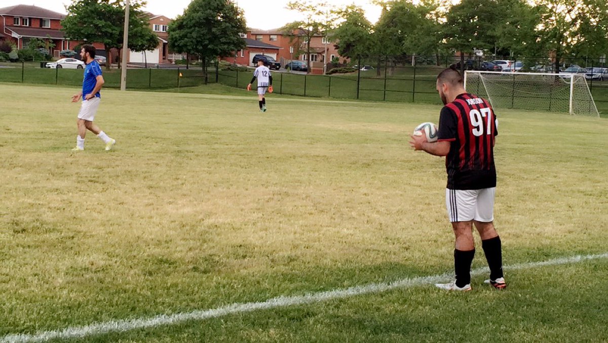 FCCatzo's tweet photo. @RobJobLacaria looking great with his new club. Buona fortuna Robeh! @lucasisto_ @michaeluccello @lucaspuntillo https://t.co/e9g25k1dRb
