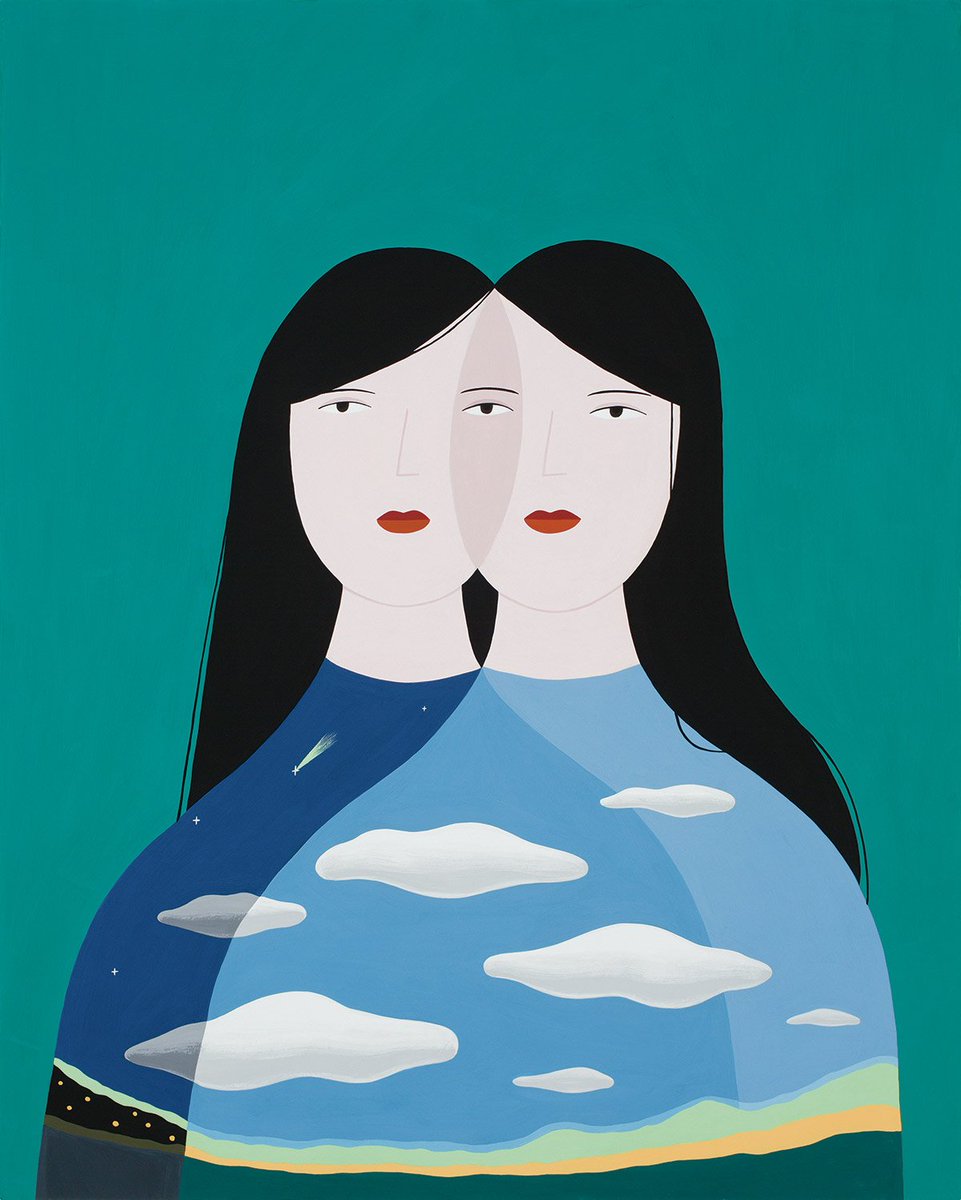 Booooooom's tweet photo. Selection of paintings by Portland-based artist Ayumi Takahashi > https://t.co/nHtYSfPIBy https://t.co/01ZSGIYdEn
