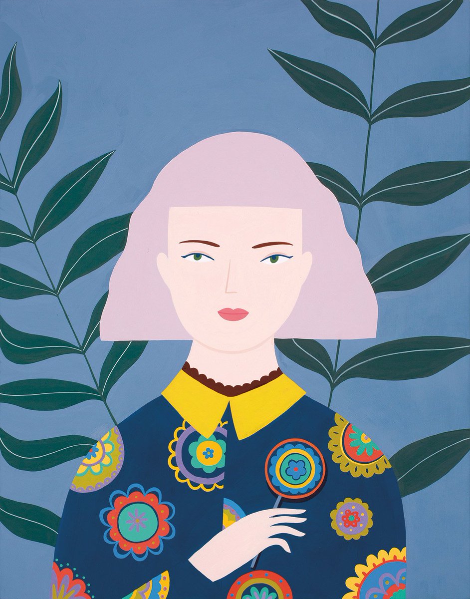 Booooooom's tweet photo. Selection of paintings by Portland-based artist Ayumi Takahashi > https://t.co/nHtYSfPIBy https://t.co/01ZSGIYdEn