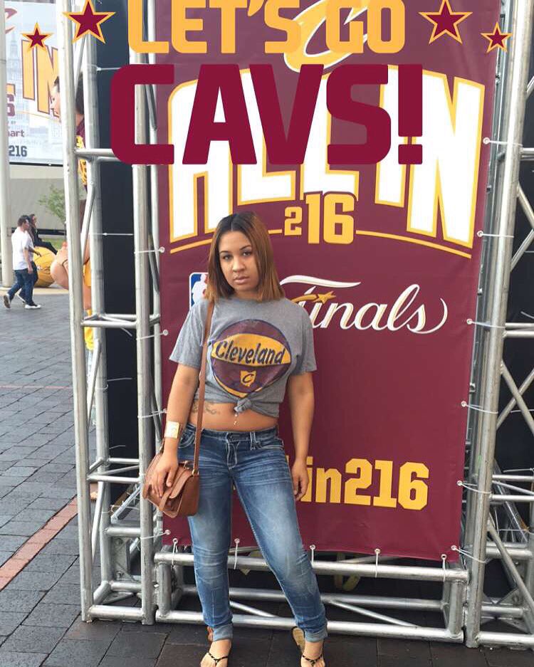 His_Addictionn's tweet photo. #ALLinCLE let's get it 🤘🏽 https://t.co/W7Wci64SWR