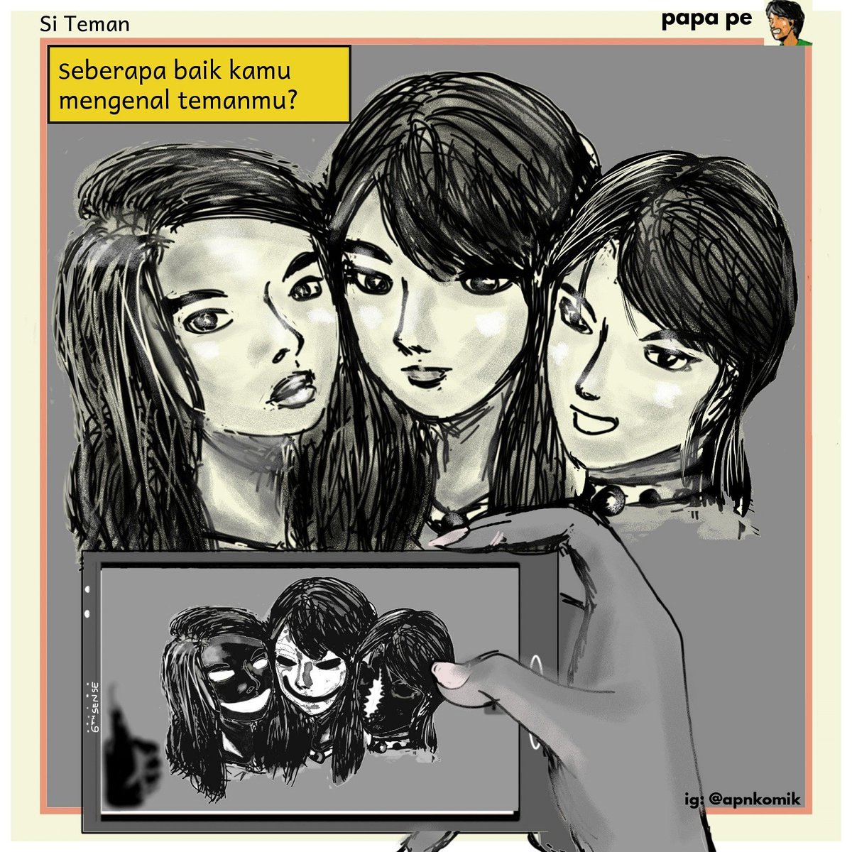 apnkomik's tweet photo. Are you sure they are your friends? https://t.co/BUMbiUOpUc