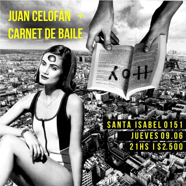 sellocarbon's tweet image. Este Jueves 9 @juancelofan presentará material de su nuevo disco junto a @carnetdebaile! facebook.com/events/1636938…