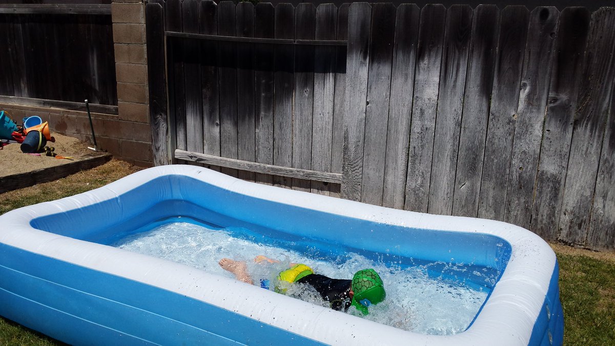 TonySlade33's tweet photo. Spent the afternoon watching my son play in the pool! https://t.co/iNYwK2yim2