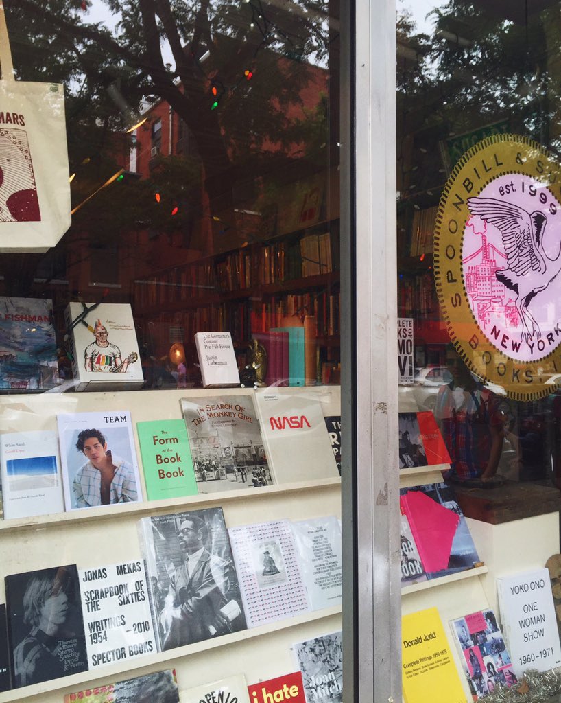 Show us some love, Brooklyn. #TeamMag: now available in #Williamsburg's finest bookshop, @spoonbillbooks. #GayNYC
