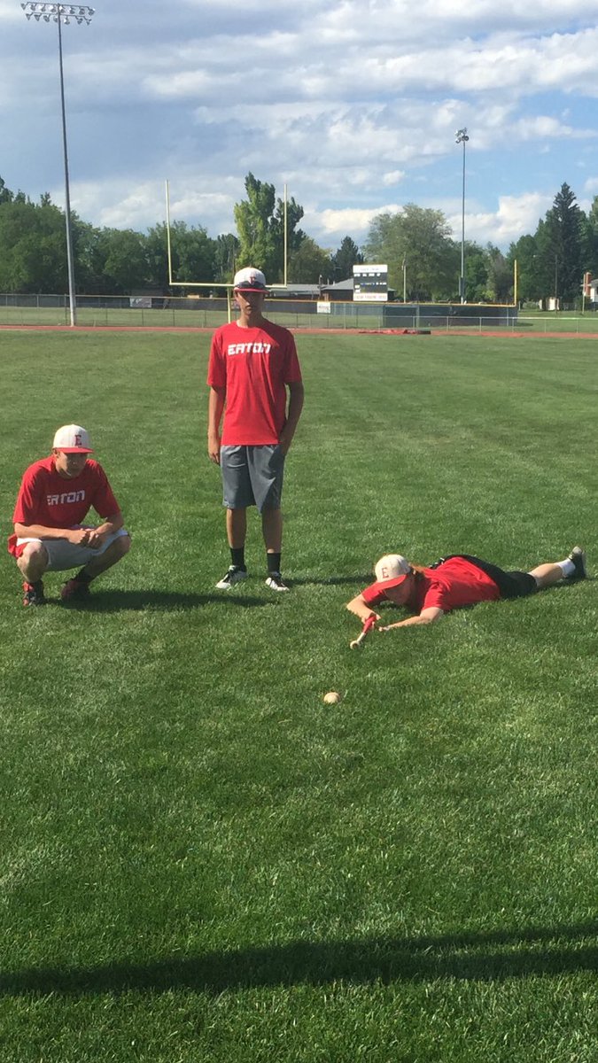 EatonBaseball_'s tweet photo. @cj_blaskowski goes HARD in fungo golf... 

#EasyTiger https://t.co/i0mbQcoJ8L
