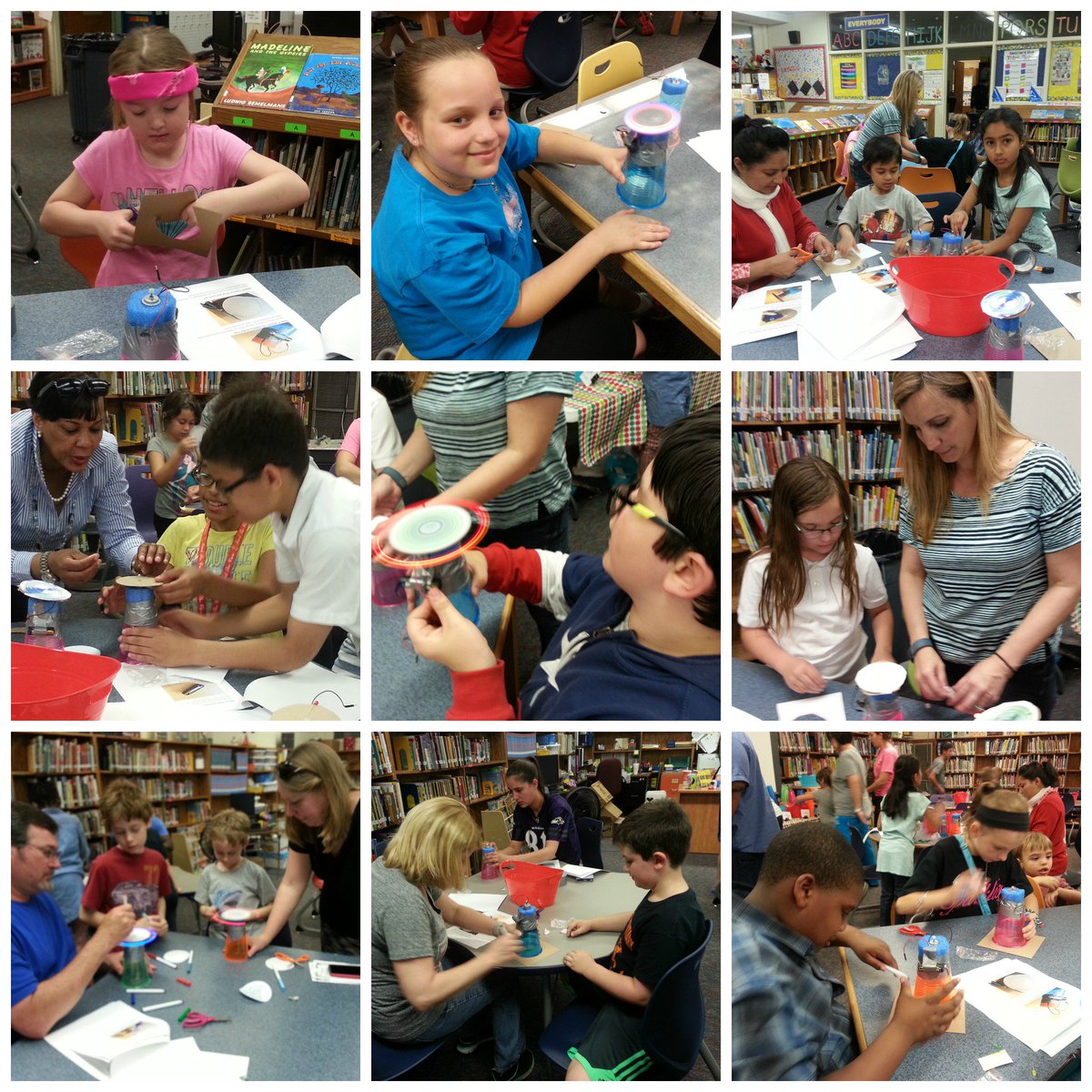 SenecaElem's tweet photo. #Makerspace Seneca Celebrates the Arts, overwhelming response, lots of great Galaxy Bots #foundationbcps #bcpslms https://t.co/KA2pmm2Msq