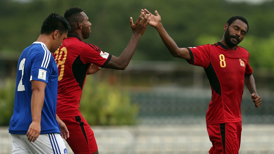 FIFAWorldCup's tweet photo. ICYMI: Papua New Guinea &amp; New Caledonia complete #ONC semi line-up #WCQ #ConfedCup https://t.co/a8hsn1nDB7 https://t.co/9He7fyIdly