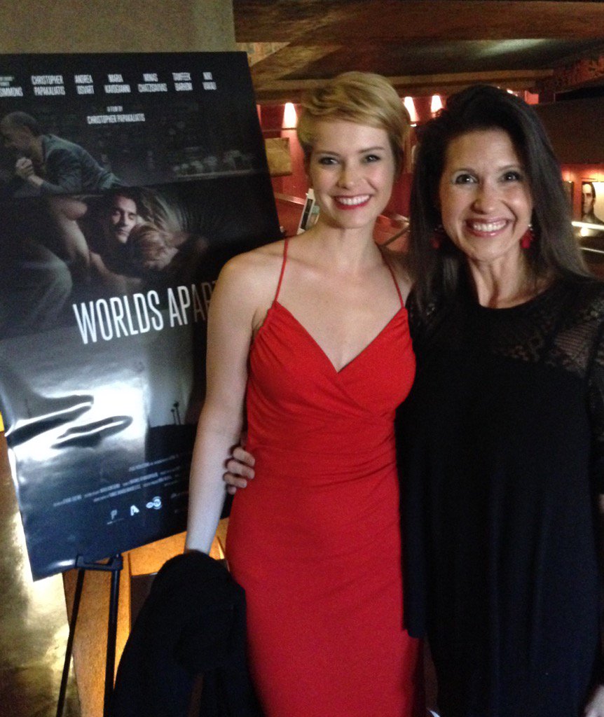 Amazing movie  #WorldsApart  with the talented and inspiring @AndreaOsvart #love