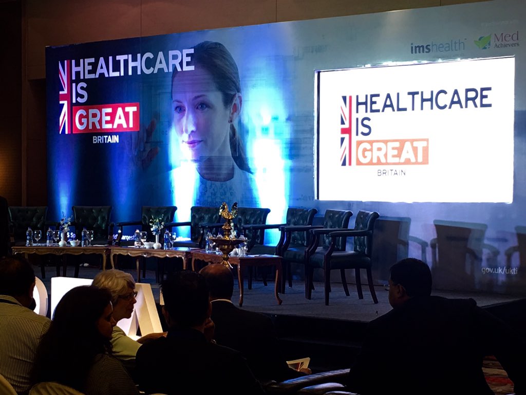The_Gynocular's tweet photo. Healthcare is Great Britain #gynius and #careaxes here in Delhi to present the #gynocular https://t.co/05xCI4a78A