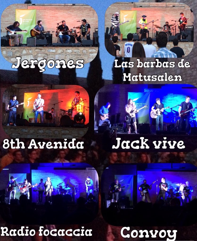 MAGS412's tweet photo. Una gran jornada ciclos de rock #jaen @RadioFocaccia @Jergones @JackVive @barabesjaen @8thavenida #convoy @VigSur 😎 https://t.co/e5koLMFqvb
