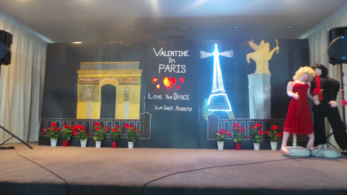SWAYDanceAcad's tweet image. Here is our Valentine Ball Decorations. Excellent turnout.