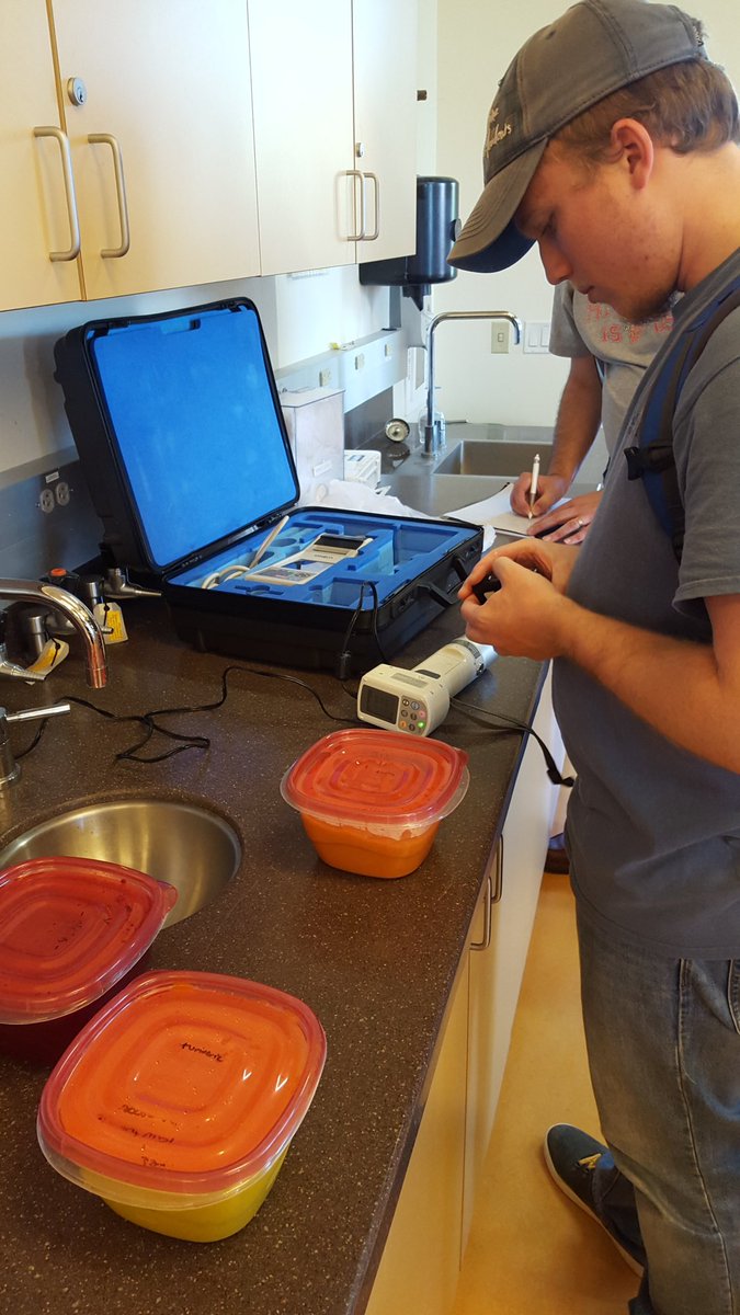 YanyaoYu's tweet photo. Taking analytical tests! #fst160 #Veggie_Mights https://t.co/VL2vXbUtxE