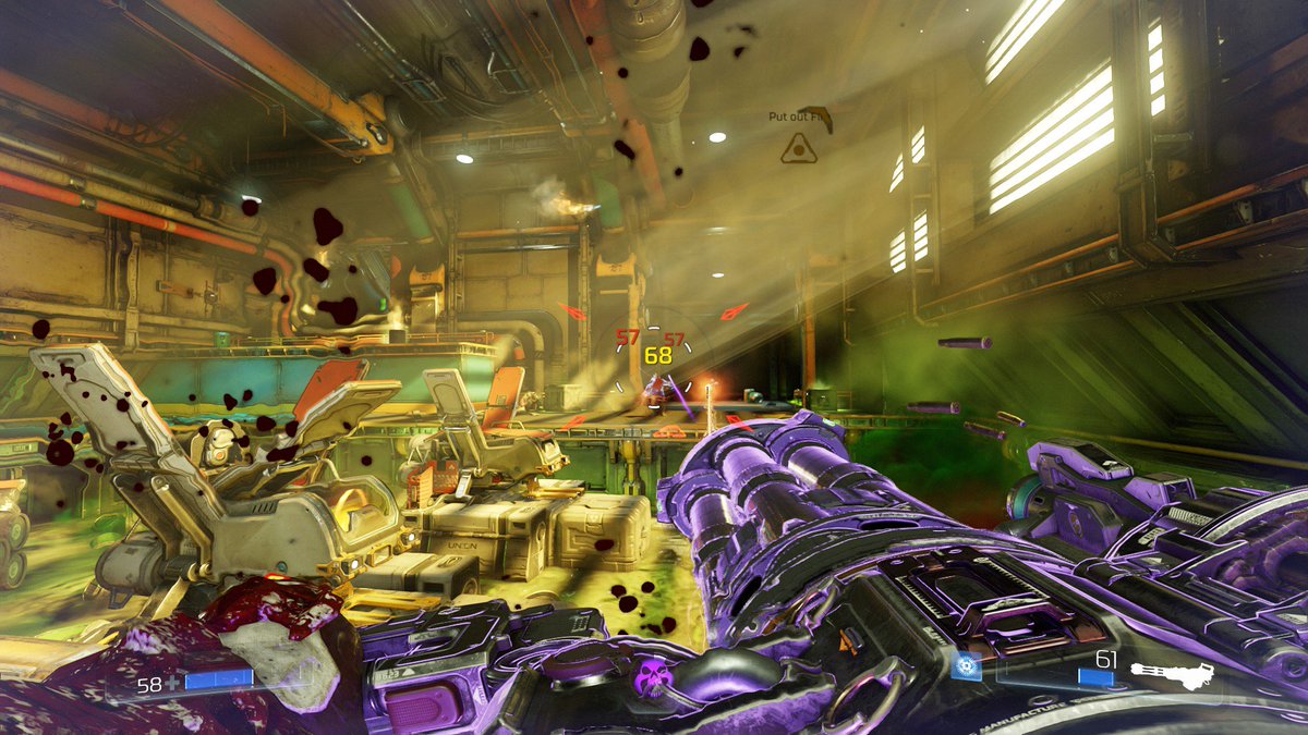 nimrodcon's tweet photo. @DOOM Here's another snap by me
Hangar: Redux
Map ID: UVGKWJZD
Out of all the e1m1 remakes, please choose mine! haha https://t.co/K9f3eRZDQr