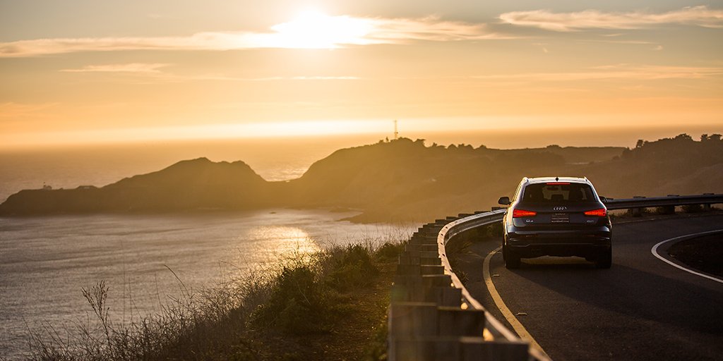 Audi's tweet photo. Strangely, you can find the scenic route quicker with Google Earth navigation. #AudiQ3 https://t.co/5qlurIqhI5