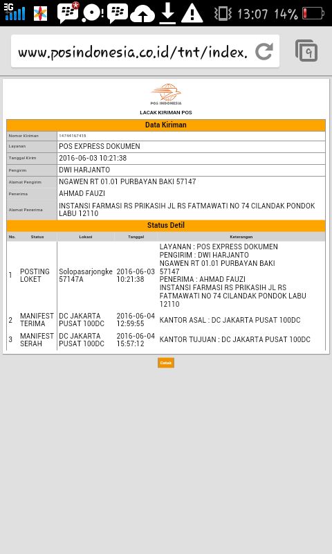 Qs_Caesar's tweet photo. @PosIndonesia  dear admin. Mau tanya ini mksudnya gmn lagi y. Sy telp ke smua no kantor pos ga da yg angkat. https://t.co/44AmkgBLIT