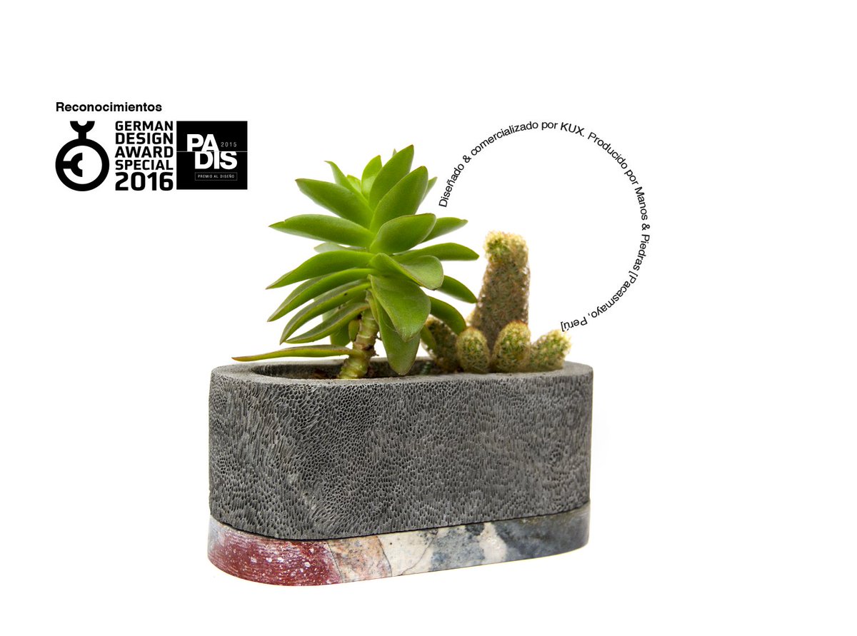 kuxglobal's tweet photo. #EcoMaceta de #Arrecife. #KUX #Diseño #SocialmenteResponsable. Descubre nuestra línea piedra https://t.co/Zuk4UzBWIL https://t.co/01dtL6mTCr