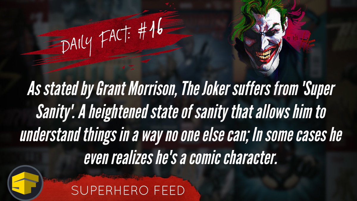 ComicBookNOW's tweet photo. Daily Fact: #16 https://t.co/iPw4vf2g8Z