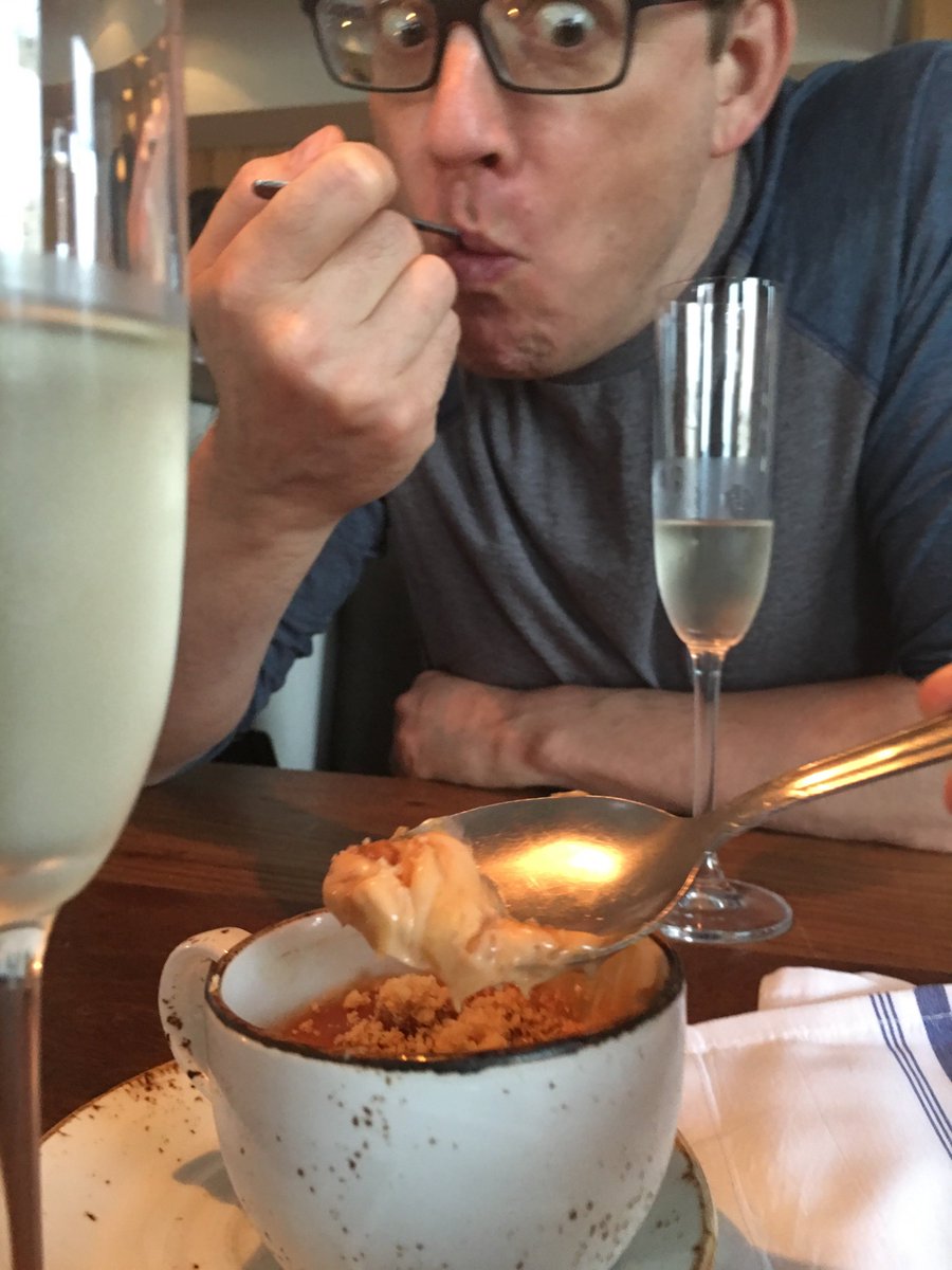 FnA_Wolverines's tweet photo. How r u drowning ur sorrows after #UMSoftball⚾️ elimination? In butterscotch salted caramel pudding? #FnAstyle〽️ https://t.co/4KyF5LNdHU