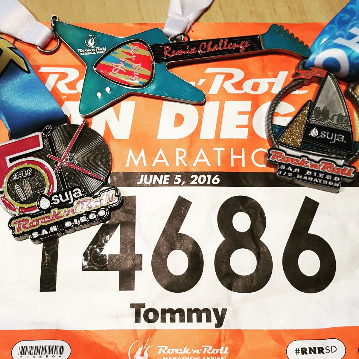 tommy_cubillas's tweet photo. Thank you San Diego!!!! #epicsummerrun #RnRSD #runtommy https://t.co/H9MTpPnDqa