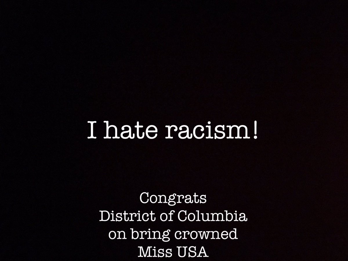ItsGamaDiaz's tweet photo. #MissUsa #MisDC #MissDistrictofColumbia #DeshaunaBarber
@missusa You do a alot and you deserve that crown. https://t.co/vRuhNq3Pcv
