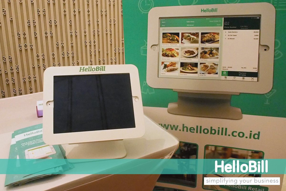 HelloBillPOS's tweet photo. Semua kemudahan bisnis Anda, berawal dari sini :) #HelloBill #SimplifyYourBusiness #MPOS #POS https://t.co/76Rc00I018