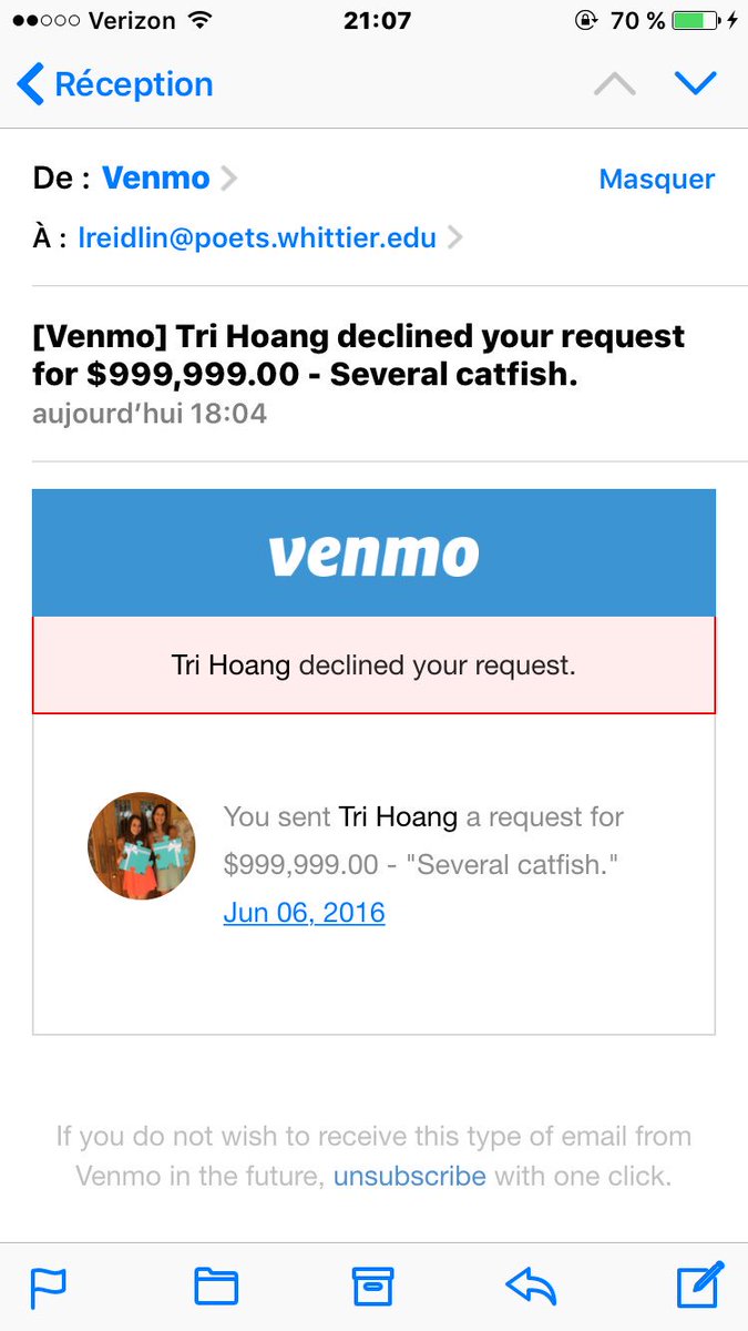 Sony keeps declining my venmo. I don't even know why. #PayMeWhatYouOweMe