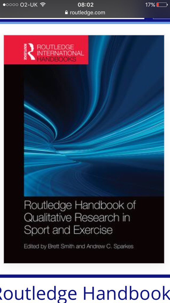 Prof Brett Smith - Disability & Physical Activity tweet media