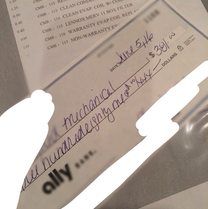 Today, I'm grateful for same-day AC repair service. Not so grateful for the bill. Or that it broke on<a href="/tag/fetish"class="tags"><span>#fetish</span></a><a href="/tag/niteflirt"class="tags"><span>#niteflirt</span></a>