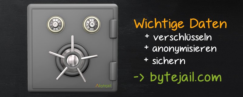 bytejail's tweet photo. Mit @bytejail effektiv Daten archivieren und schützen: https://t.co/T3CjMigAzv https://t.co/KO8uiFwQrF
