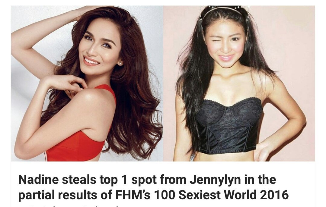 ABSCBN's tweet photo. Nadine Lustre, nilamangan pa ang dating sexiest woman na si Jennylyn Mercado! https://t.co/Ea0J2ZjfZw https://t.co/nZxn0VccEq