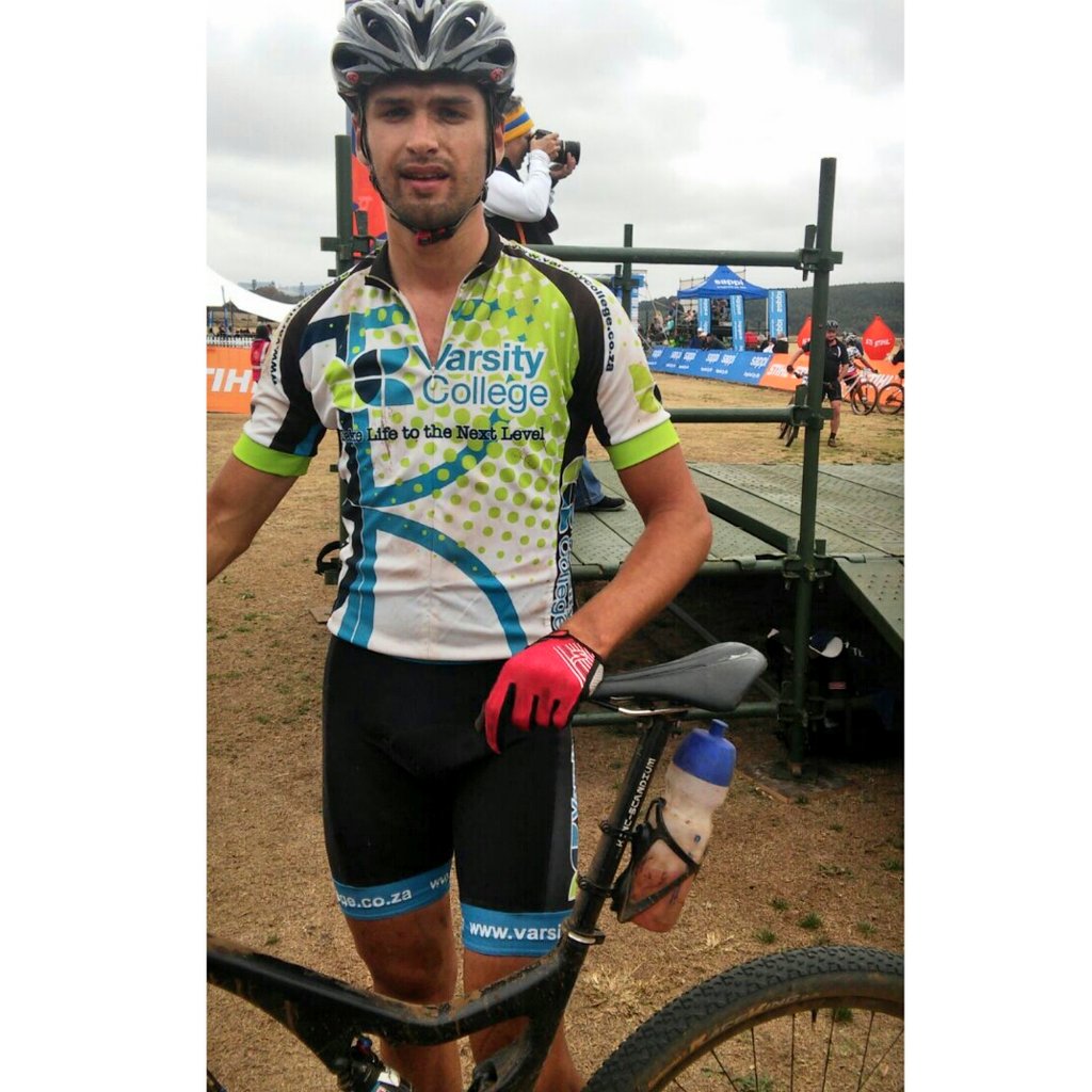 NathanTreble's tweet photo. 16th overall &amp; 10th senior for me @ the @Karkloofmtb 60km yesterday. #vcsportslife #mtb @VCSportsLife @minnaarcycles https://t.co/9k87BKkQFl