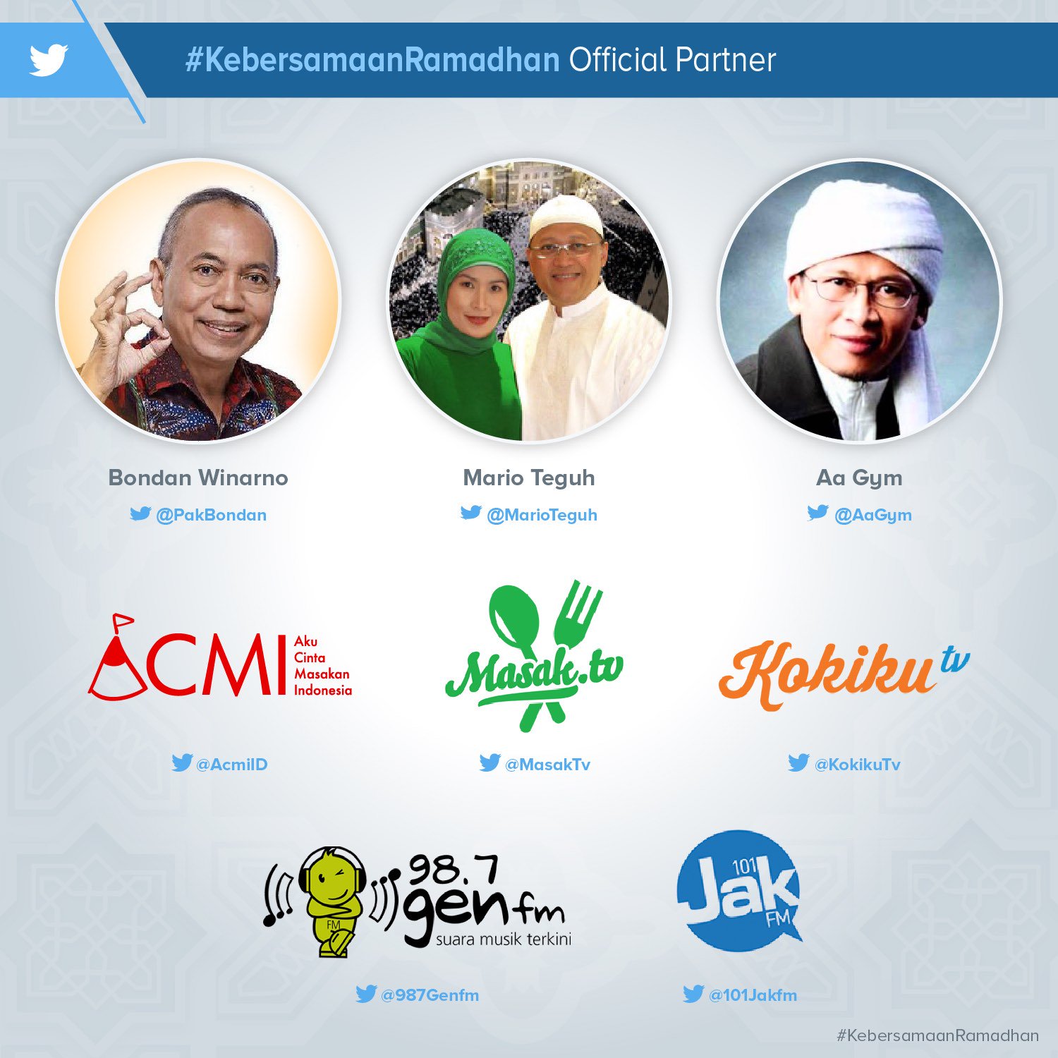 Meriahkan Ramadhan, Twitter Luncurkan Akun @Ramadhan dan 